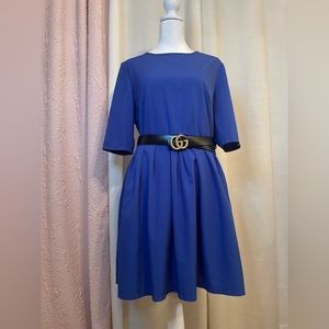 Blue women’s dress